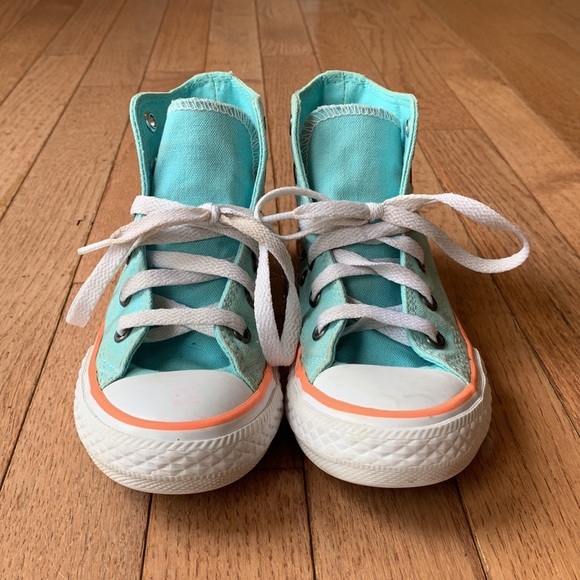 Converse chuck Taylor high top sneakers junior 12 - Picture 2 of 11